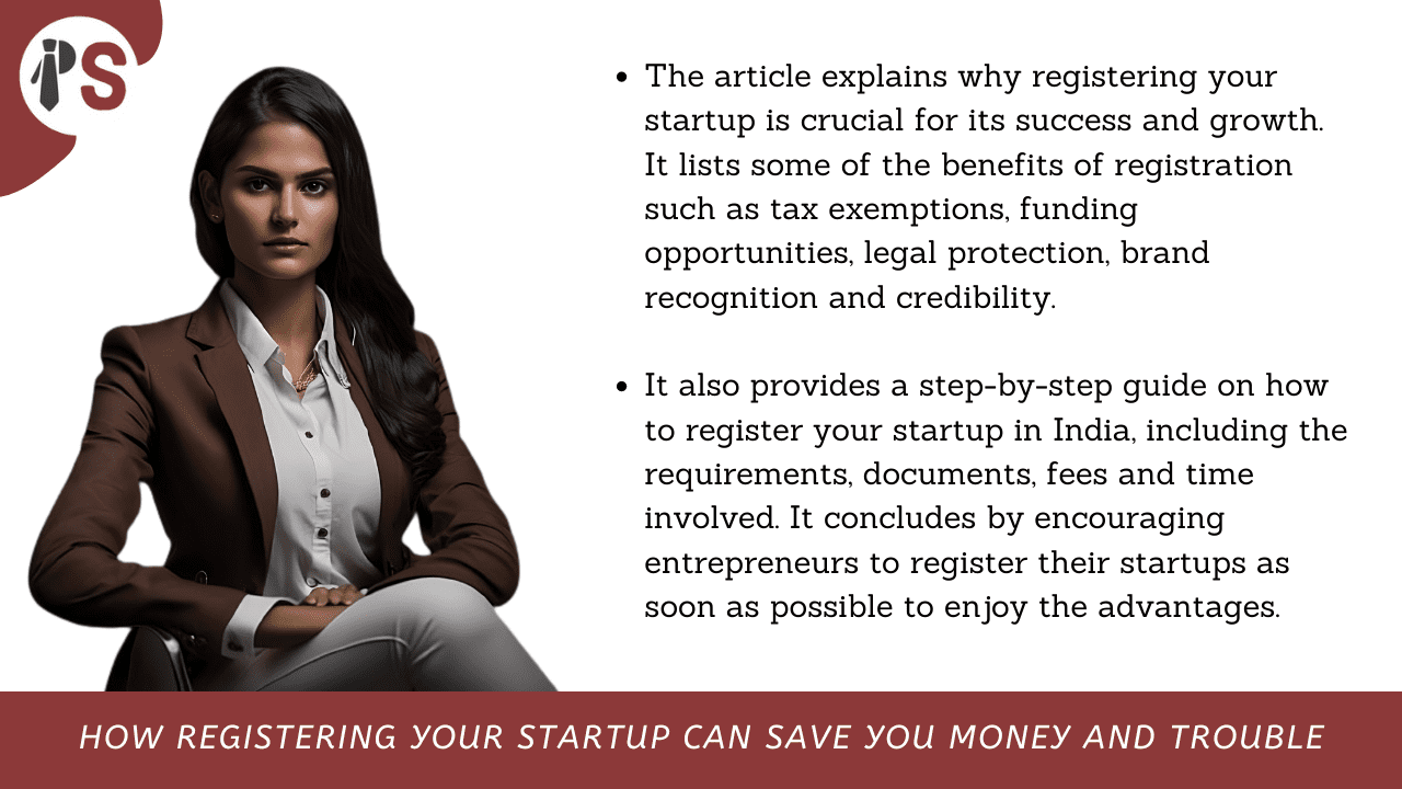 The Importance of Startup Registration: A Guide for Entrepreneurs