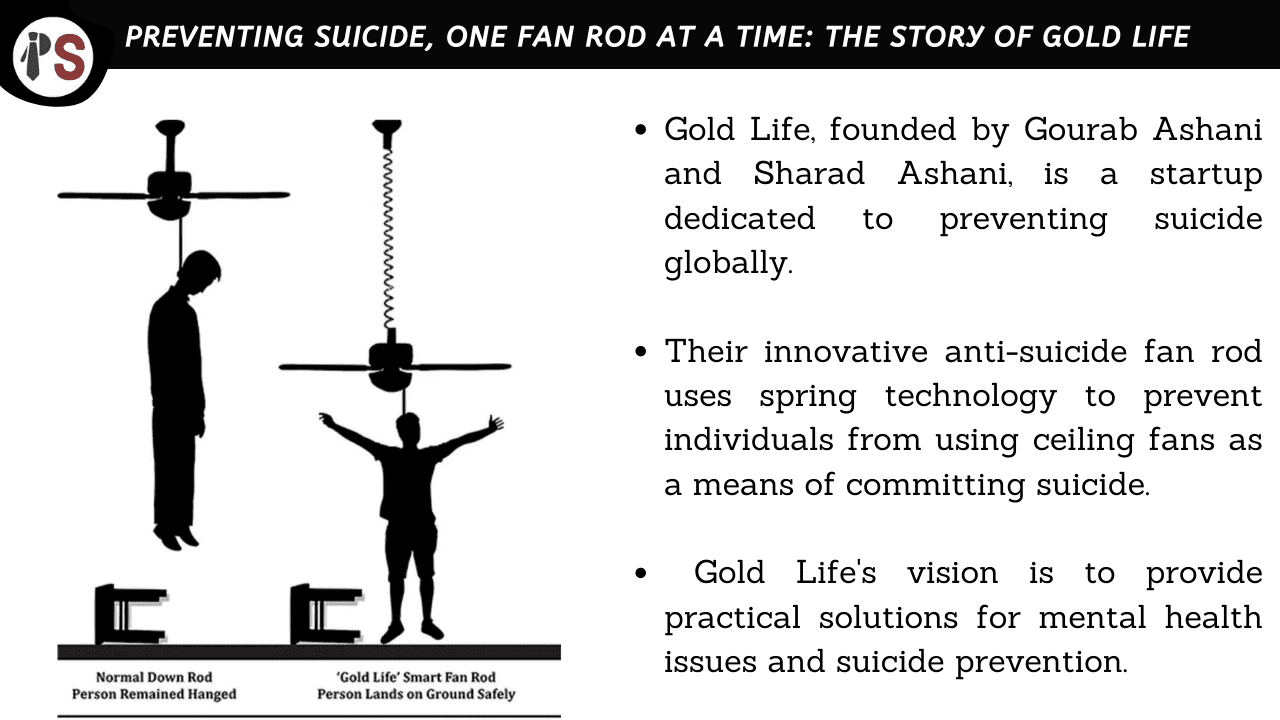 Preventing Suicide, One Fan Rod at a Time: The Story of Gold Life