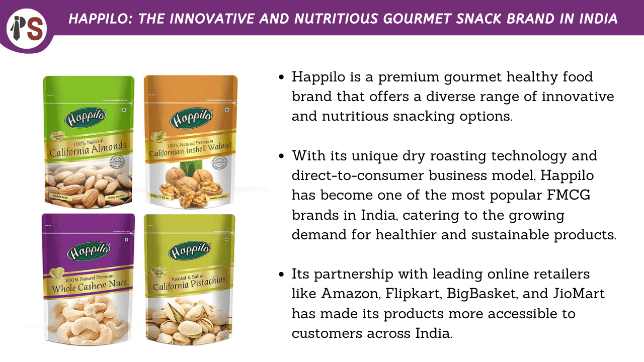 Happilo: The Innovative and Nutritious Gourmet Snack Brand in India